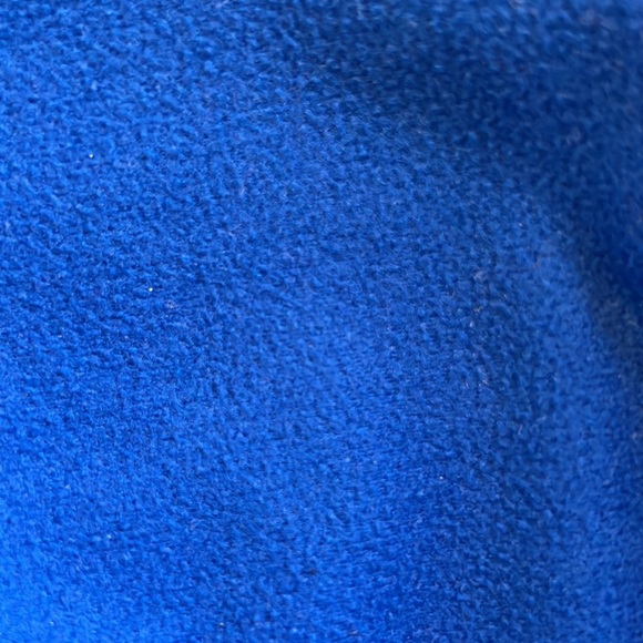 Adidas Climalite Track Warmup Pants Baggy Blue/White Zip Ankle Wide Leg Large - Picture 8 of 8